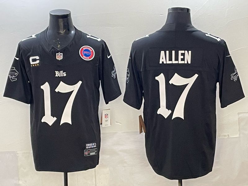 Men 2025 Buffalo Bills #17 Allen black Joint Name Nike Limited NFL Jersey 029->buffalo bills->NFL Jersey